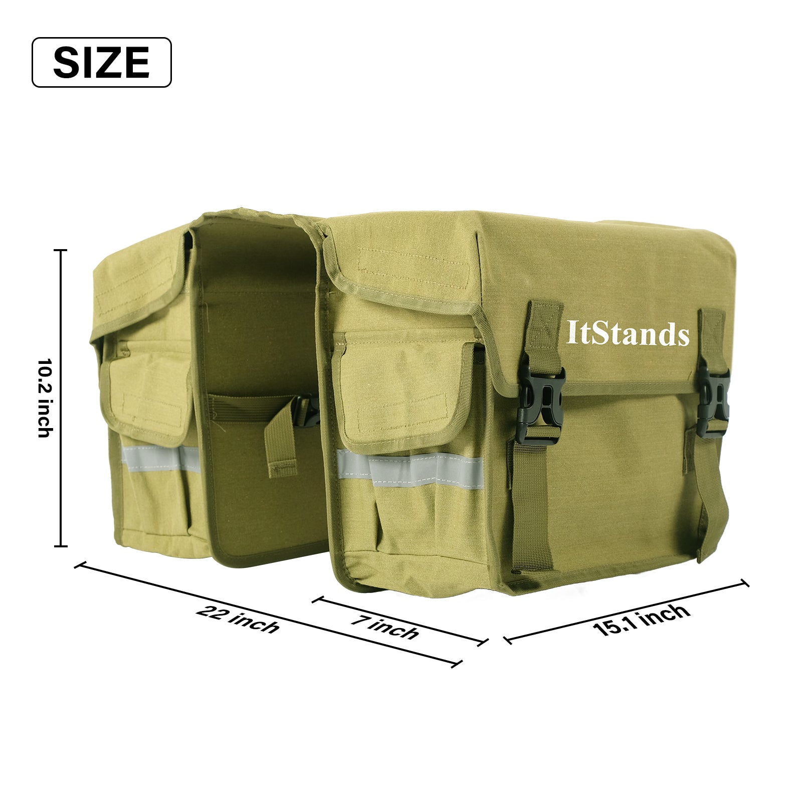 Hump Bag Rack Pannier Bag