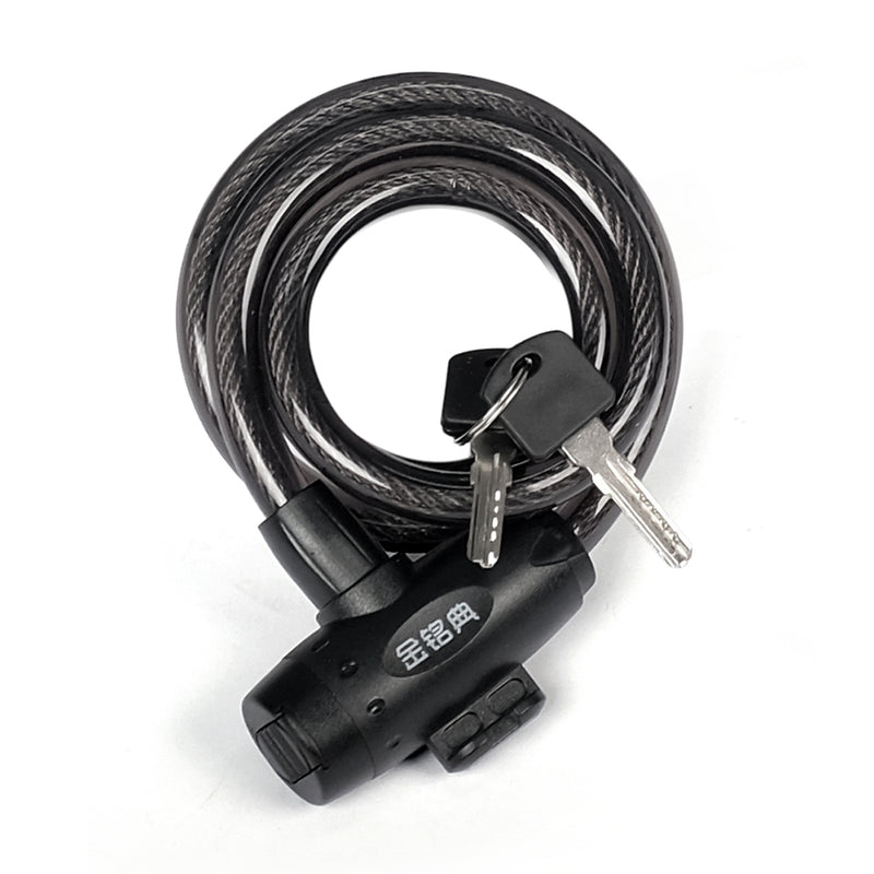 Lucchetto a cavo per e-bike resistente