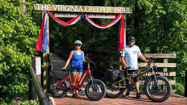 30+ Mile Ebike Adventure: Virginia Creeper Trail | Abingdon to Damascus