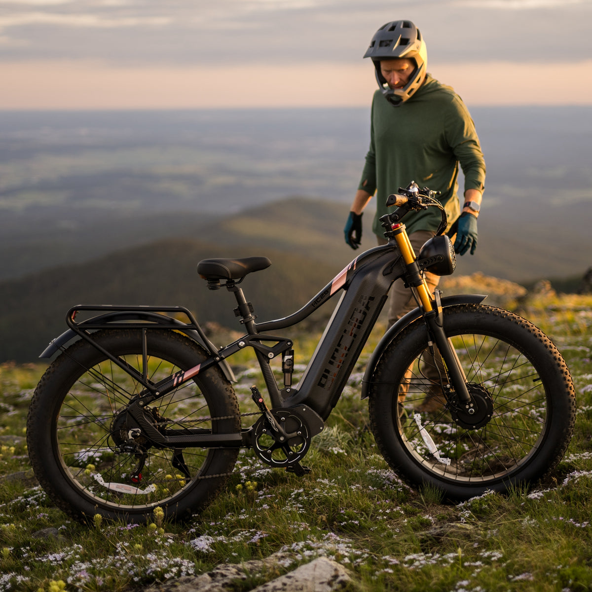 Burchda HC26 AWD MTB | 3000W 48V 30Ah | Dual Motors Ebike – Burchda Bikes