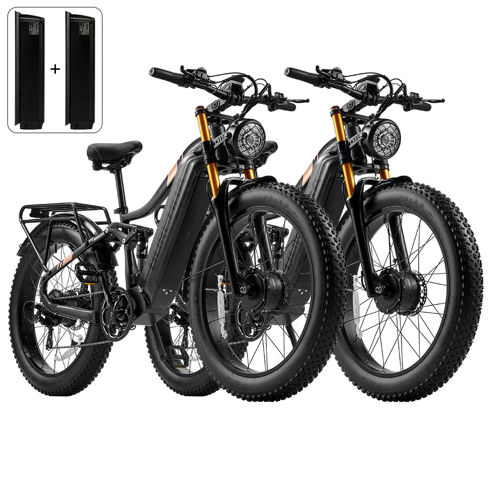 BURCHDA HC26 AWD e-bike combo 48V 30Ah