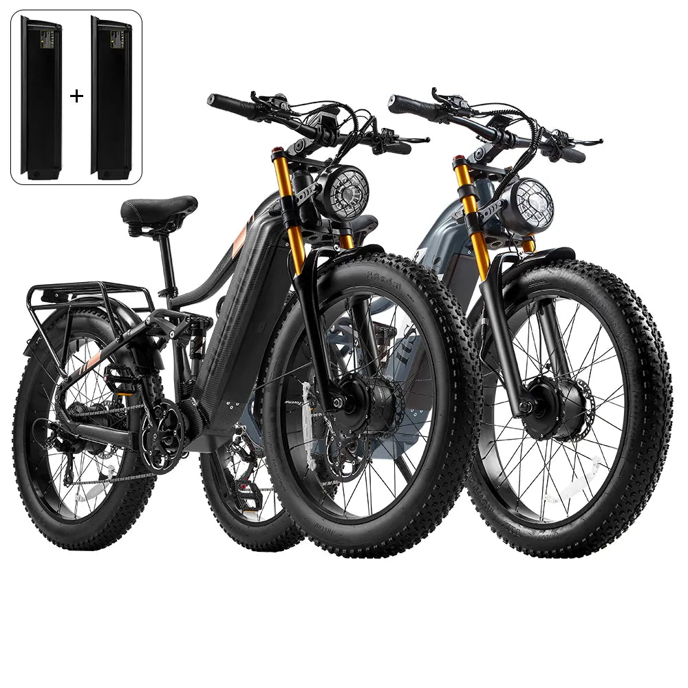 BURCHDA RX30 and HC26 e-bike combo 48V 60Ah