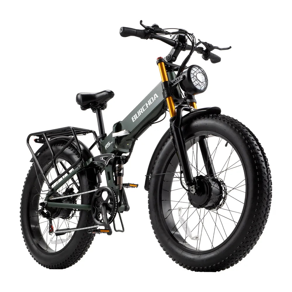 Burchda R5 Pro 3000W 20Ah electric bike - gray