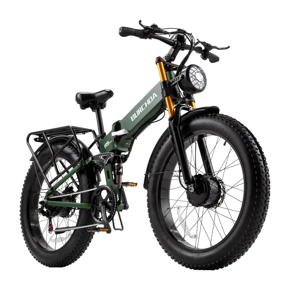 Burchda R5 Pro 3000W 20Ah electric bike - green
