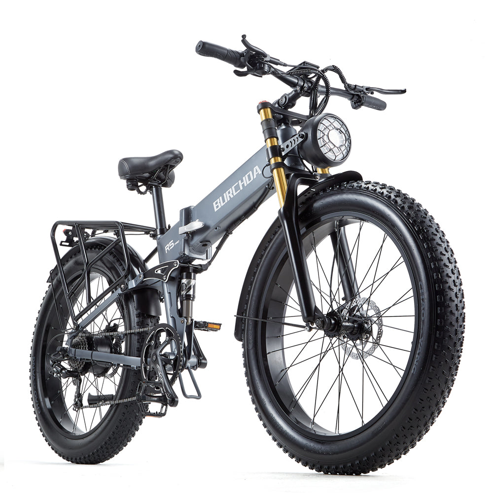 Electric Bike for Adults, 20 in. Fat Tire E-Bike, 1000-Watt 30MPH