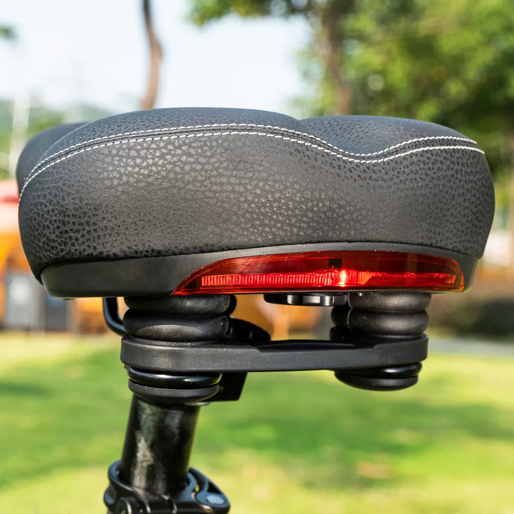 Burchda RX80 ergonomic saddle design