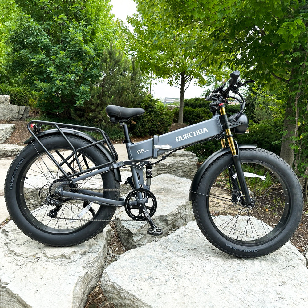 Rideon R5 Pro R5 Pro 1000w 20Ah Folding Mountain Ebike | 28mph Double Crown Fork ...