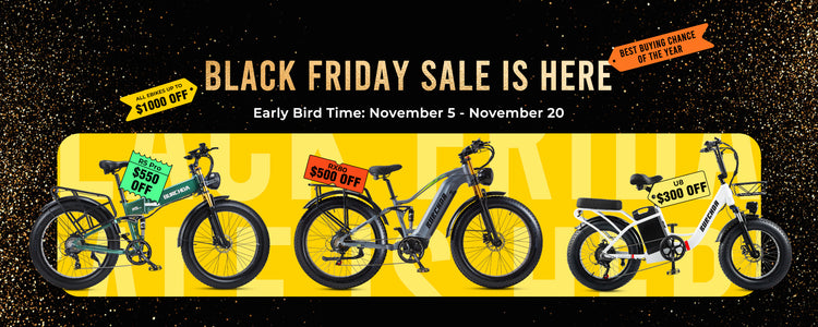 2024 Burchda Bikes Black Friday Electric Bikes Sale