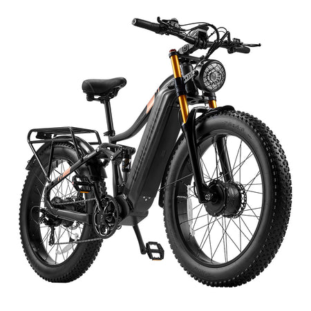 awd electric bicycle Wallke H7 Step-Through Foldable Ebike with Hydraulic Brakes White the Grolar delivers unmatched power Burchda RX30 Long Range AWD