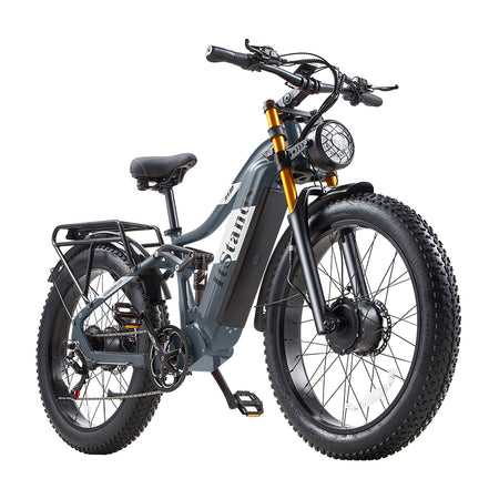 electric bicycle mid motor Unio E20 | Drive Folding Bike resistant tires BURCHDA RX80 AWD Fat Tire